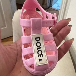 Dolce & Gabbana Light Pink Kids Sandals